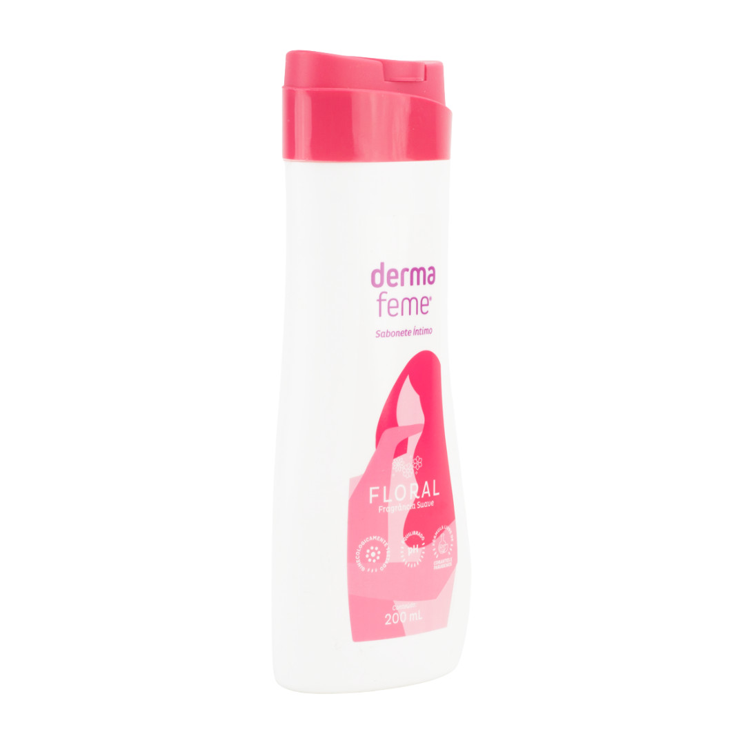Sabonete Íntimo Diário com Fragrância Suave - Dermafeme | 200 ml | Aroma: Floral - 2