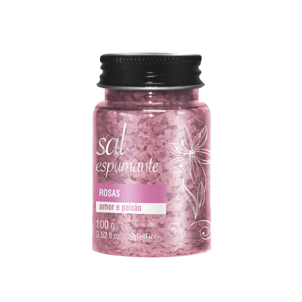 Sal Espumante para Banheira - Feitiços Aromáticos | 100 g | Disponível em 6 Aromas - 5