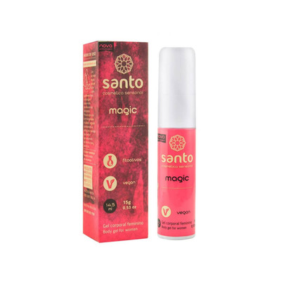 Gel Adstringente com Efeito de Contração Vaginal - Santo Cosméticos Funcionais Magic | 15g