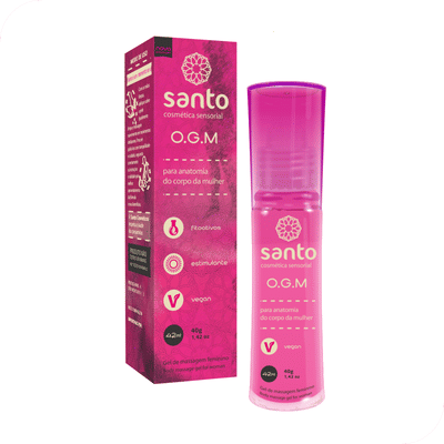 Gel Excitante Feminino com Fórmula Vegana e Fitoativos - Santo Funcionais O.G.M (Orgasm) | 40 g