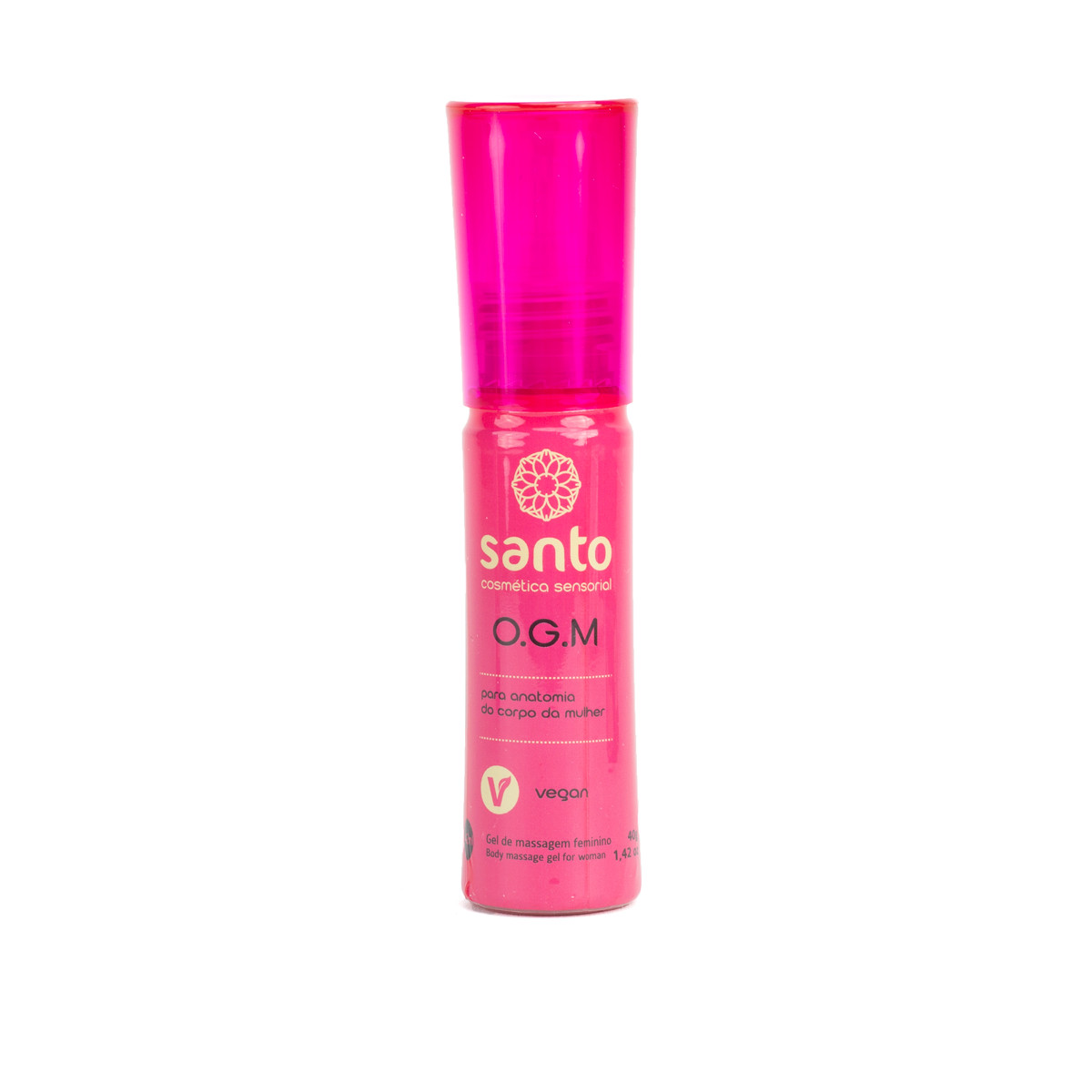 Gel Excitante Feminino com Fórmula Vegana e Fitoativos - Santo Funcionais O.G.M (Orgasm) | 40 g - 2