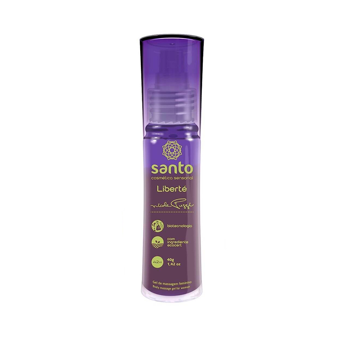 Gel Feminino para Tratamento da Libido - Santo Nicole Puzzi Liberté | 40g - 2
