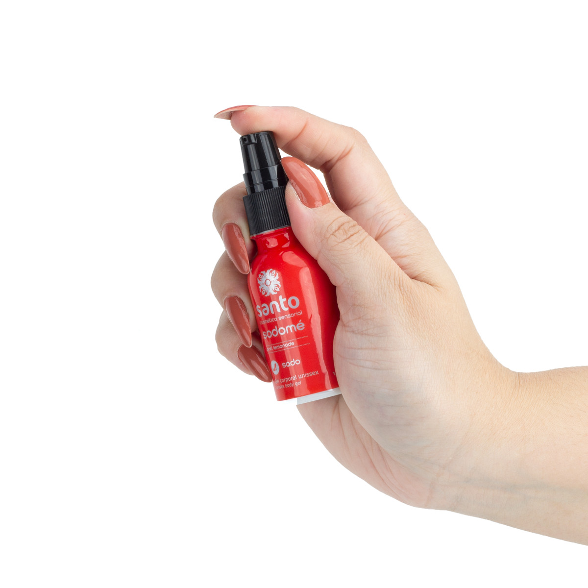 Gel Beijável com Sabor de Pink Lemonade e Efeito Refrescante - Santo Cosméticos Sodomé | 30g - 5