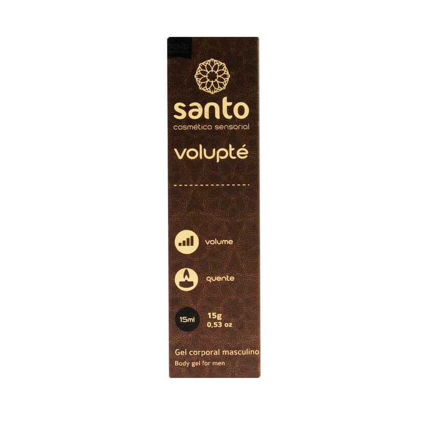 Gel Intensificador de Ereção e Efeito de Aquecimento - Santo Cosméticos Volupté | 15g - 2