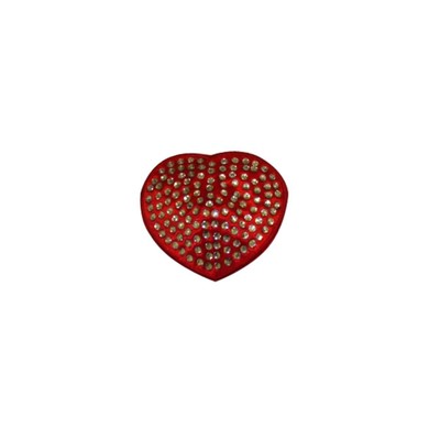 Foto 2 do produto Sapeka - Nipple Cover Coração com Strass | Disponível em Duas Cores