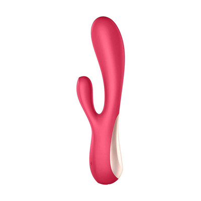 Foto 3 do produto Estimulador Clitoriano e de Ponto G Feito em Silicone Flexível e Controle via Aplicativo - Satisfyer Mono Flex