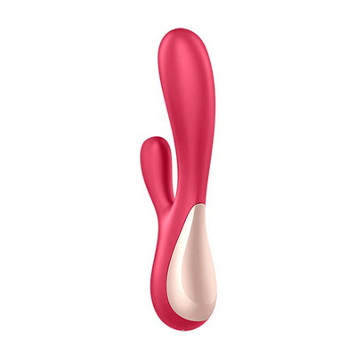 Foto 4 do produto Estimulador Clitoriano e de Ponto G Feito em Silicone Flexível e Controle via Aplicativo - Satisfyer Mono Flex