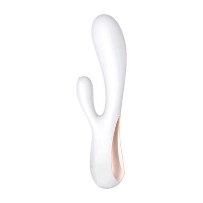 Foto 16 do produto Estimulador Clitoriano e de Ponto G Feito em Silicone Flexível e Controle via Aplicativo - Satisfyer Mono Flex