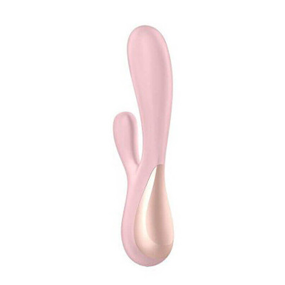 Foto 18 do produto Estimulador Clitoriano e de Ponto G Feito em Silicone Flexível e Controle via Aplicativo - Satisfyer Mono Flex