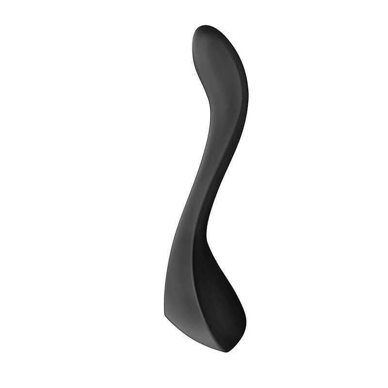 Satisfyer Partner Multifun 2 - Vibrador com Estimulador Clitoriano Recarregável Multifunção com 3 Motores e 10 Modos de Vibração | Cor: Preto - 4