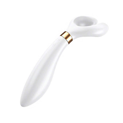 Foto 3 do produto Satisfyer Partner Multifun 3 - Vibrador para Casal em Silicone, Recarregável com 3 Motores Potentes | Cor: Branco
