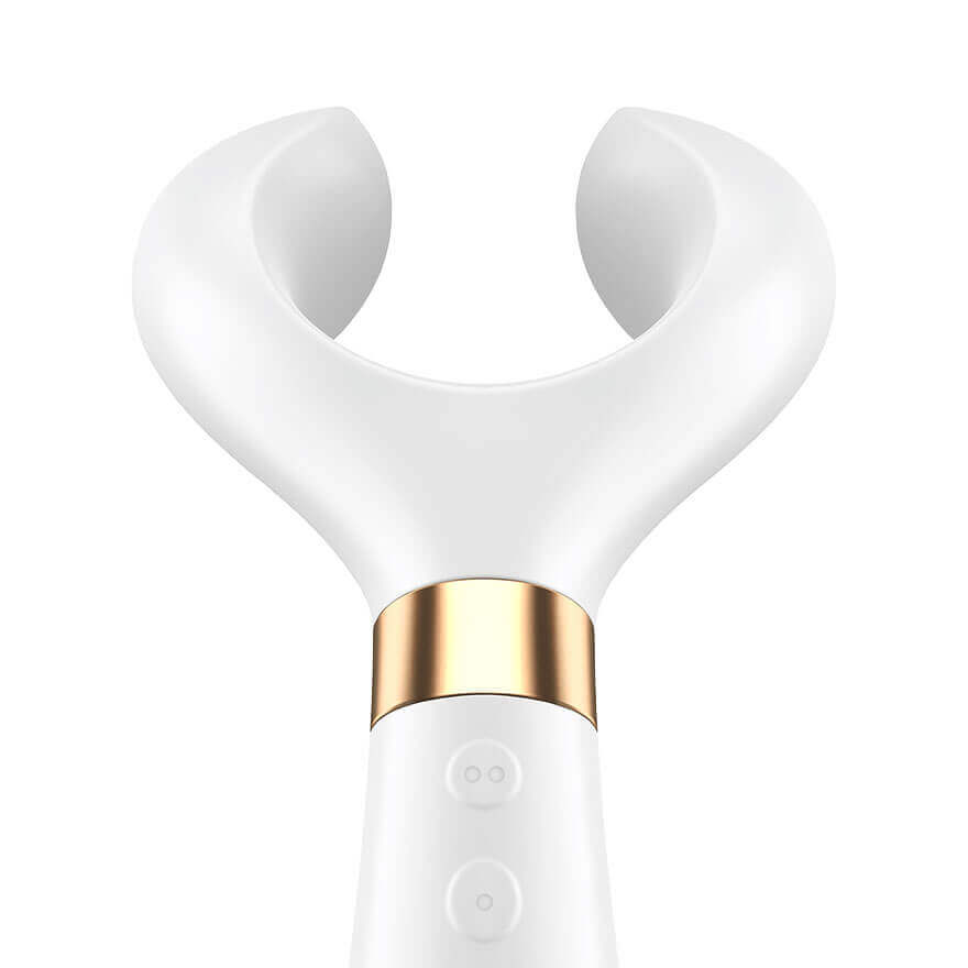 Satisfyer Partner Multifun 3 - Vibrador para Casal em Silicone, Recarregável com 3 Motores Potentes | Cor: Branco - 5