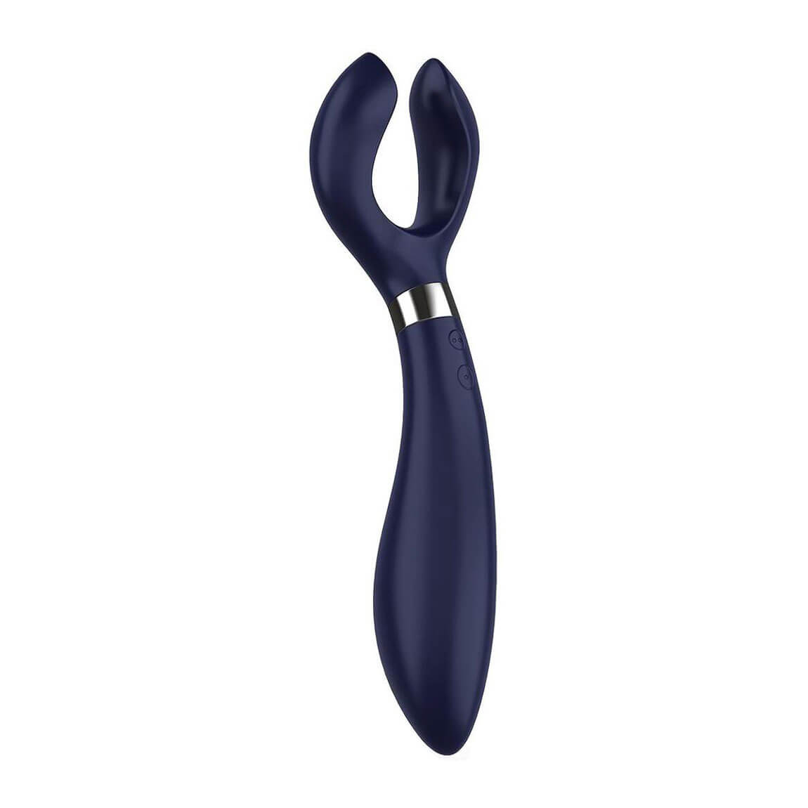 Vibrador para Casal em Silicone, Recarregável com 3 Motores Potentes - Satisfyer Partner Multifun 3 | Cor: Azul - 2