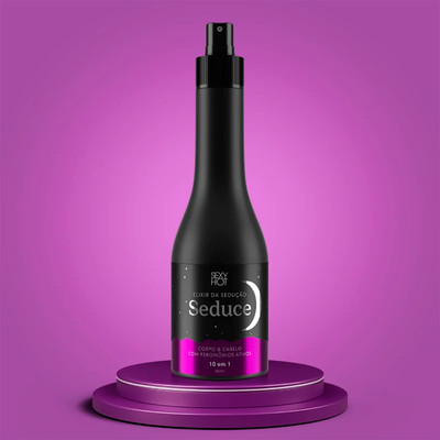 Foto 1 do produto Spray para Corpo e Cabelo com Feromônios Ativos - Sexy Hot Elixir da Sedução Seduce | 300 ml