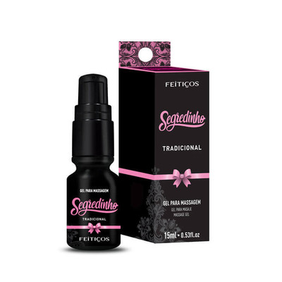 Foto 4 do produto Gel Excitante com Efeito de Aquecimento - Feitiços Aromáticos Segredinho | 15 ml | Disponível em 4 Sabores
