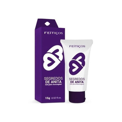 Foto 1 do produto Segredos de Anita - Gel Adstringente Redutor Vaginal com Barbatimão e Hamamélis em Bisnaga - 15g