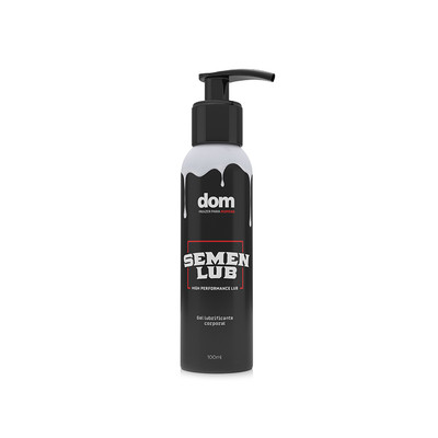 Lubrificante Íntimo Semelhante ao Sêmen Siliconado - Dom Semen Lub | 100 ml