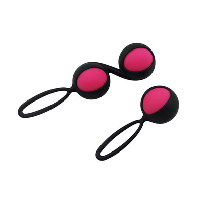 Foto 3 do produto Kit de Bolinhas para Kegel com Pesos e Cordão de Silicone - Semo