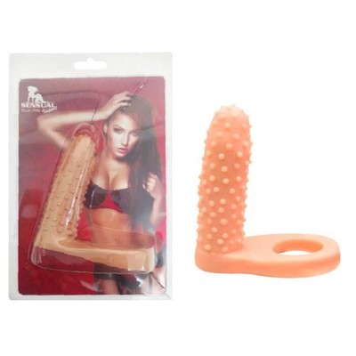 Foto 1 do produto Sensual Import - Anel Companheiro com Textura Massageadora - 9,5 x 3 cm