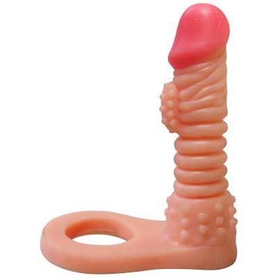 Sensual Import - Anel Companheiro com Saliências Estimuladoras - 14 x 2,5 cm