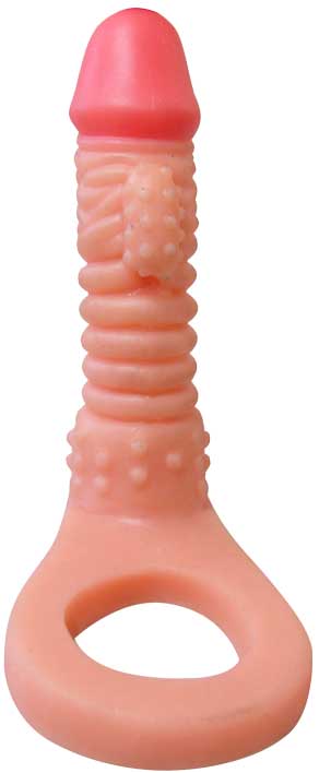 Sensual Import - Anel Companheiro com Saliências Estimuladoras - 14 x 2,5 cm - 2