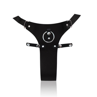 Foto 2 do produto Cinta Fio Dental Avulsa com Fivelas Ajustáveis para Prótese Peniana com Testículo - Sensual Import