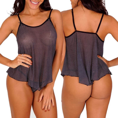 Sensualle - Baby Doll Universitária | Disponível em 4 Cores