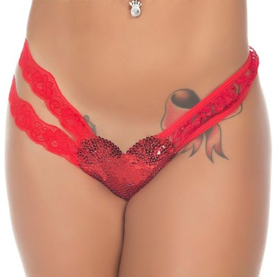 Lingerie Pimenta Sexy - Calcinha É o Amor | Cor: Vermelho