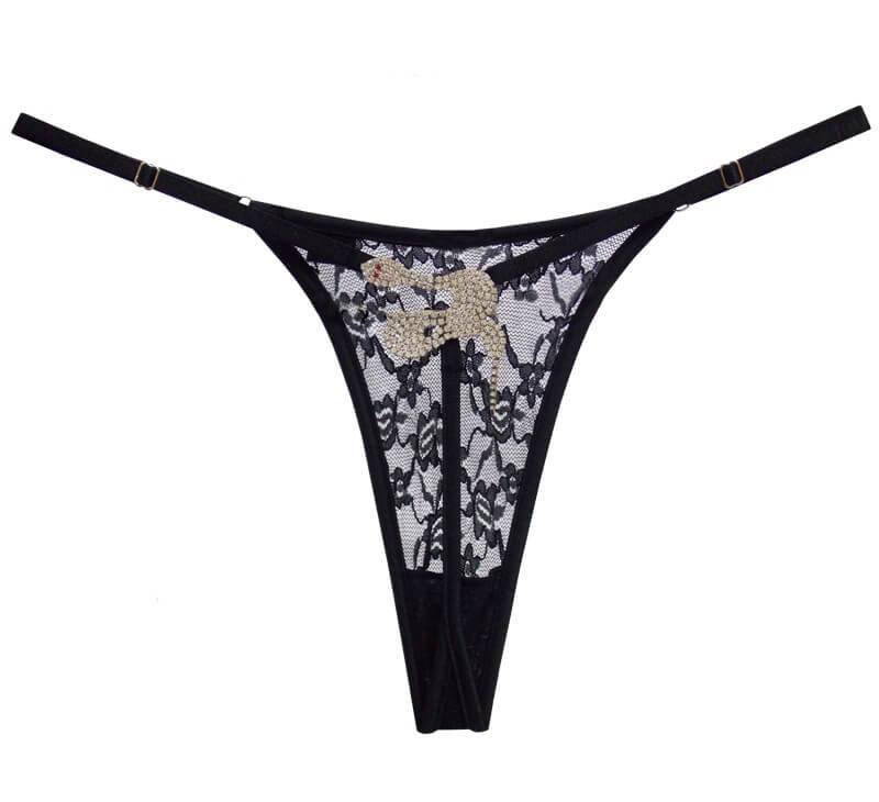 Sensualle - Calcinha Calibre | Cor: Preto | Tamanho: Único - 2