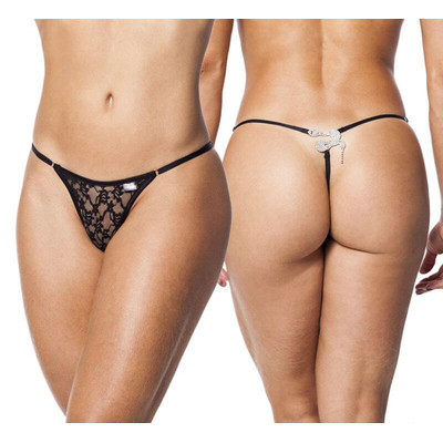 Foto 1 do produto Sensualle - Calcinha Calibre | Cor: Preto | Tamanho: Único