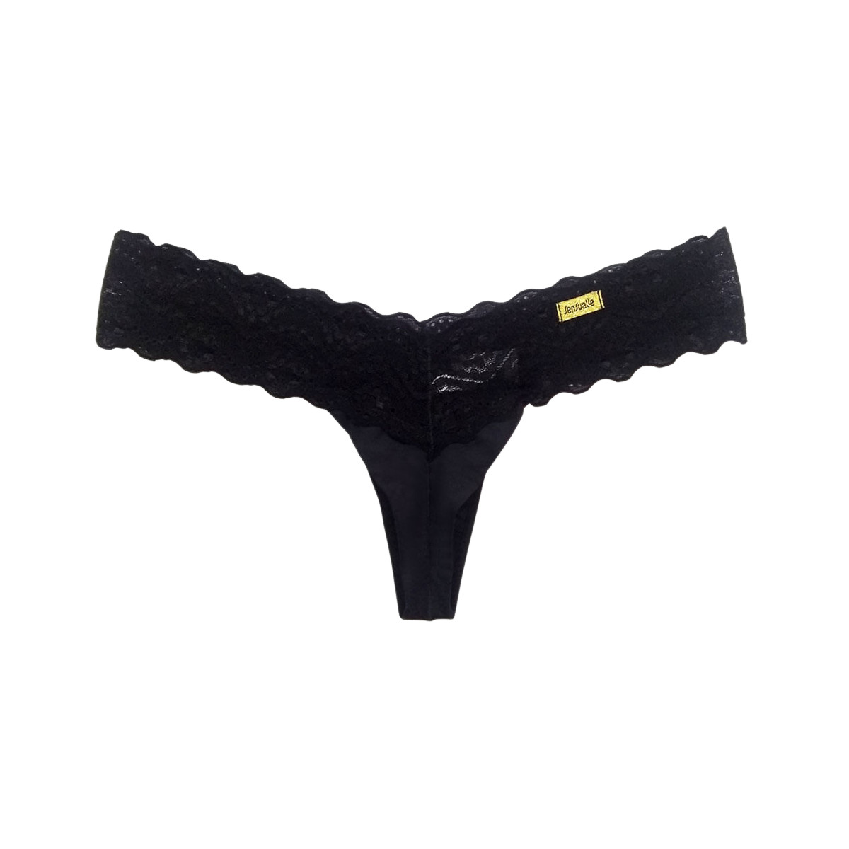 Calcinha Cristal em Lycra e Renda - Sensualle | Tamanho Único | Disponível em 9 Cores - 3