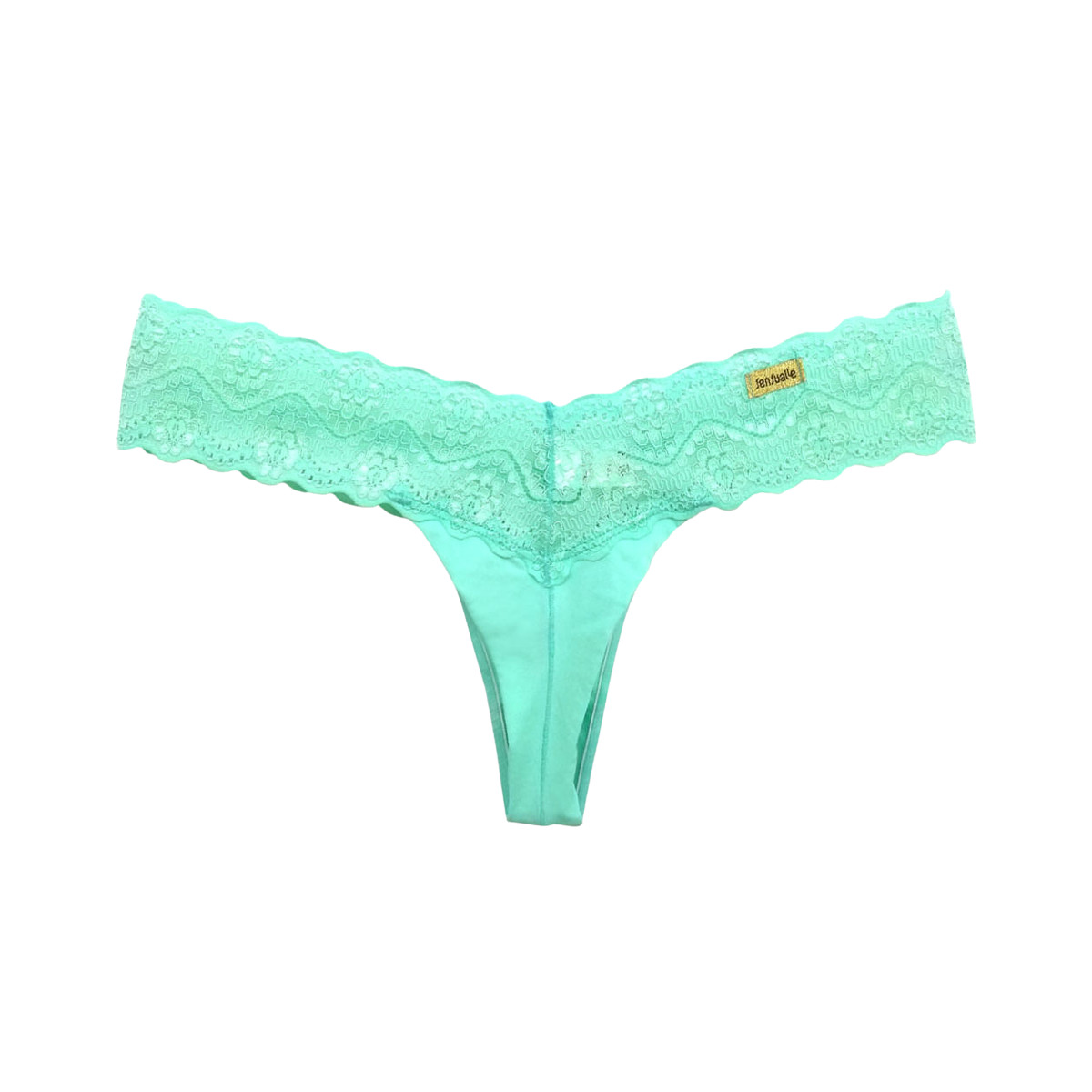 Calcinha Cristal em Lycra e Renda - Sensualle | Tamanho Único | Disponível em 9 Cores - 15