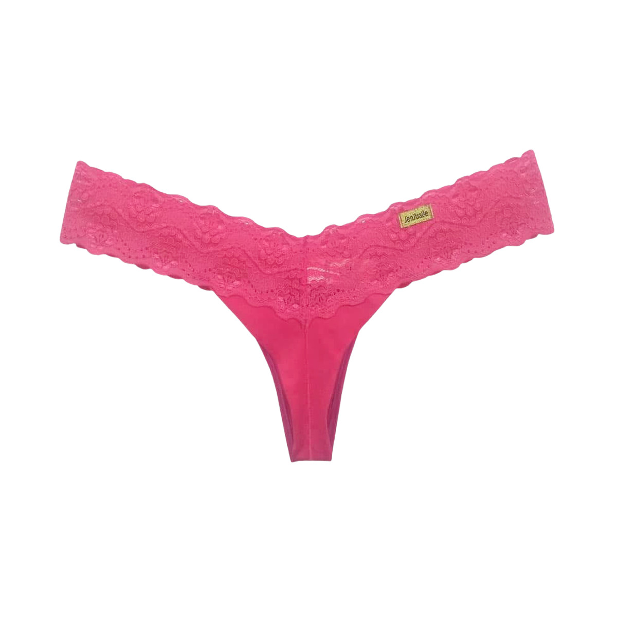 Calcinha Cristal em Lycra e Renda - Sensualle | Tamanho Único | Disponível em 9 Cores - 24