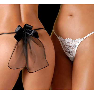 Foto 1 do produto Sensualle - Calcinha Fiancée | Cor: Branca | Tamanho: Único