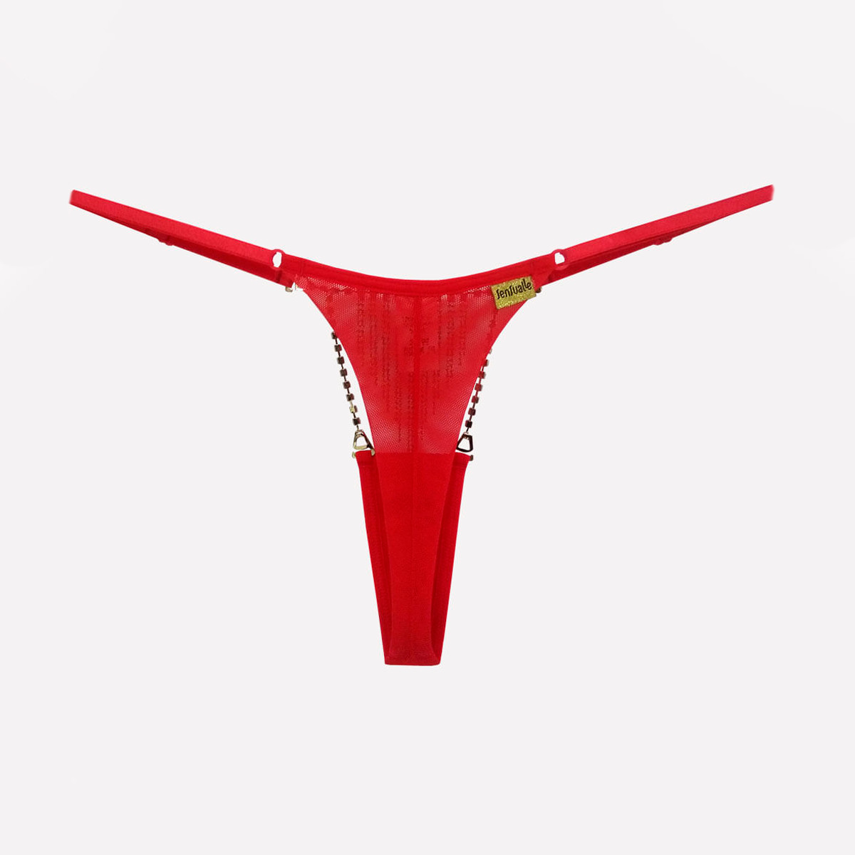 Calcinha Fio Dental Chic - Sensualle Lingerie | Tamanho Único | Disponível em 3 Cores - 6