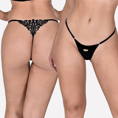 Sensualle - Calcinha Fio Dental Já é - Tamanho Único