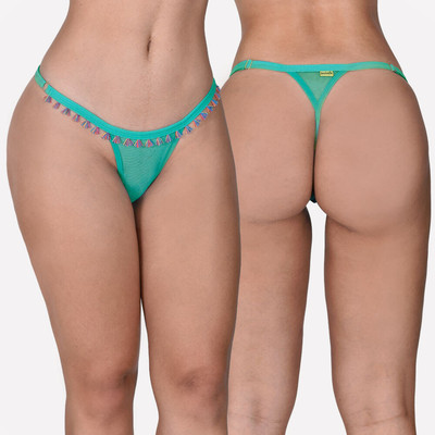 Foto 1 do produto Sensualle - Calcinha Fio Dental Mentirinha - Tamanho Único | Disponível em 4 Cores
