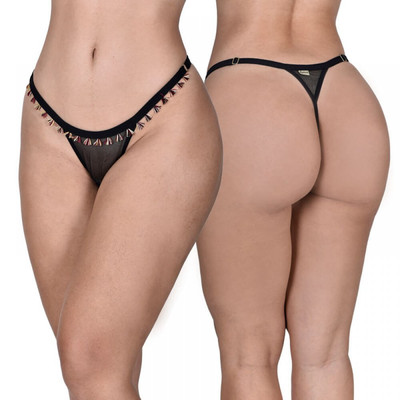 Foto 3 do produto Sensualle - Calcinha Fio Dental Mentirinha - Tamanho Único | Disponível em 4 Cores