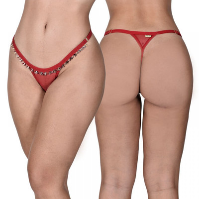 Foto 4 do produto Sensualle - Calcinha Fio Dental Mentirinha - Tamanho Único | Disponível em 4 Cores