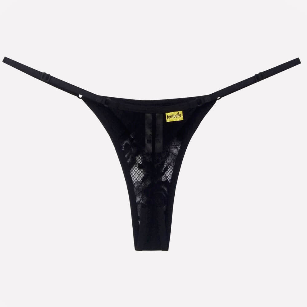 Sensualle - Calcinha Fio Dental Moca - Tamanho Único - 2