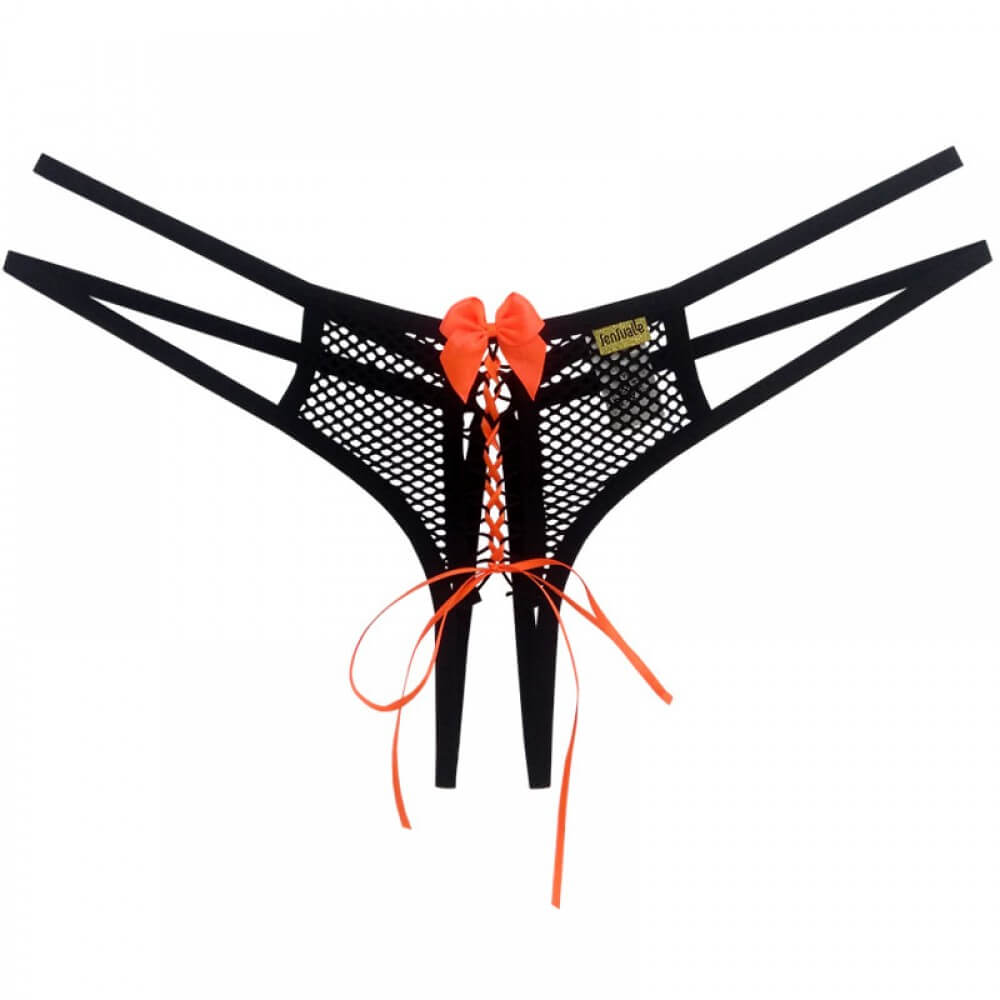 Calcinha Fio Dental Open Door - Sensualle | Tamanho Único | Disponível em 3 Cores - 3