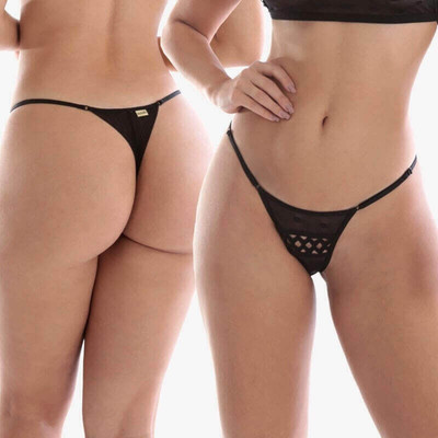 Foto 3 do produto Sensualle - Conjunto Canário + Periquita | Tamanho Único