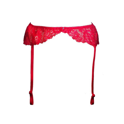 Foto 4 do produto Cinta Liga Se Liga em Renda e Cetim - Sensualle | Tamanho Único | Disponível em 3 Cores