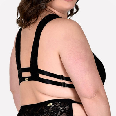Sutiã em Renda Plus Size Aconchego - Sensualle | Disponível em 2 Cores e 3 Tamanhos