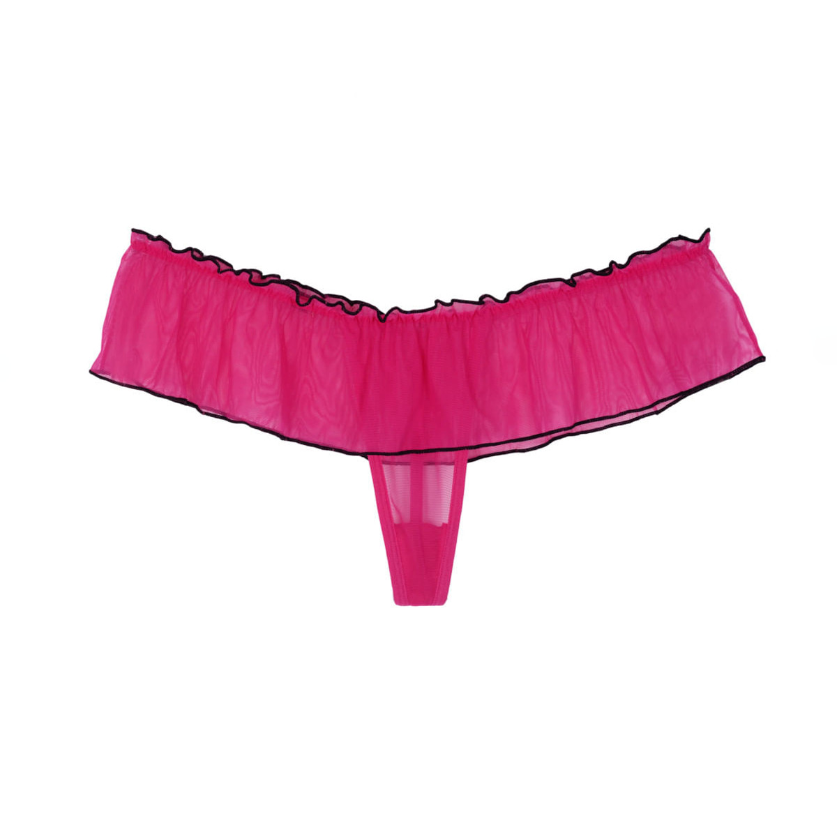 Calcinha Saia Espetáculo em Tule Fio Dental - Sensualle | Tamanho Único | Disponível em 4 Cores - 4