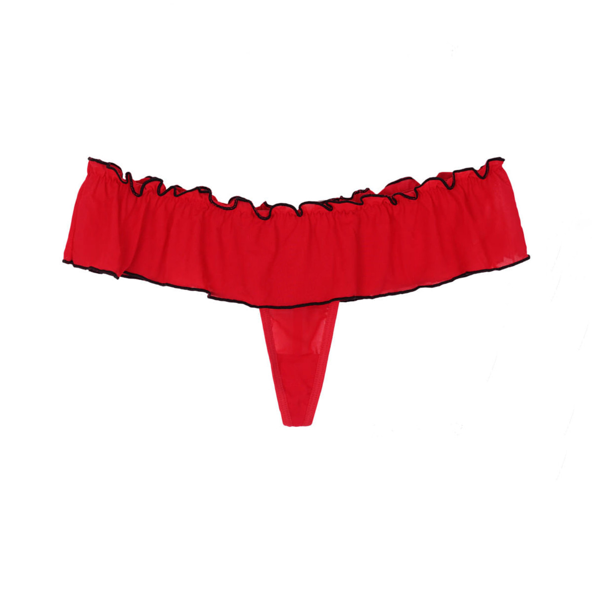 Calcinha Saia Espetáculo em Tule Fio Dental - Sensualle | Tamanho Único | Disponível em 4 Cores - 3