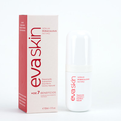 Sérum Íntimo com Uniformização de Tom e Ação Anti-ressecamento - Eva Skin Miraculous | 30 ml