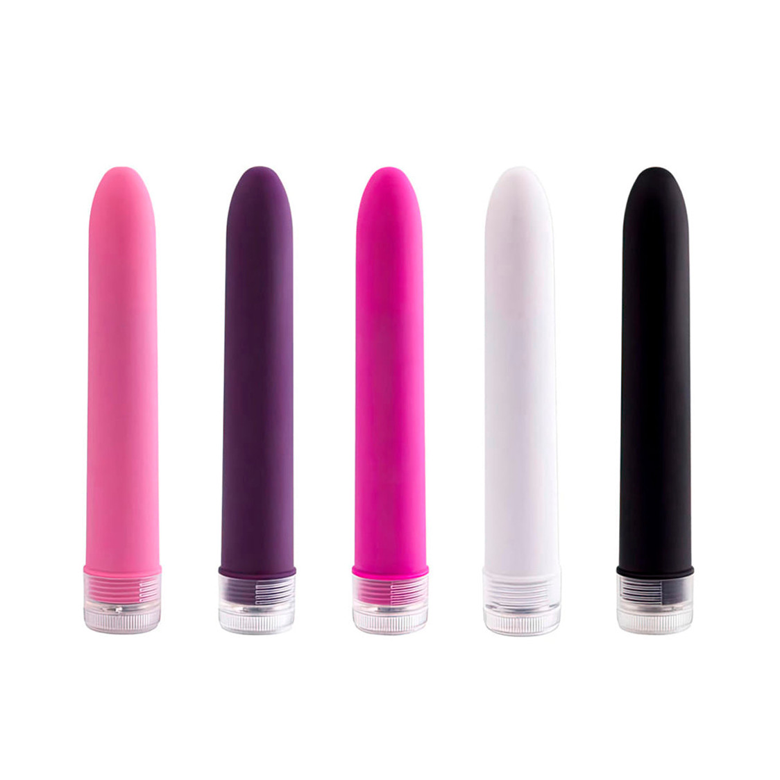 Vibrador Personal com Textura Aveludada e Vibração Multivelocidade - Seu Vibro | 15,2 x 2,7 cm | Disponível em 5 Cores - 1