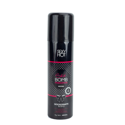 Desodorante Íntimo Feminino com Feromônio e Aroma Refrescante - Sexy Hot Sex Bomb Pheromon Woman | 166ml
