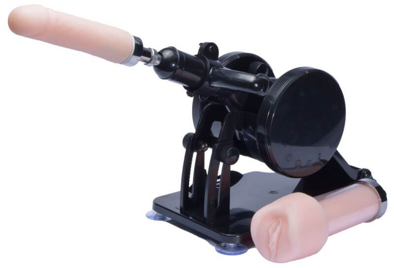 Sex Machine Robo Fuk - Máquina do Sexo com Pênis e Vagina em Cyberskin e Vibrador Personal - 1
